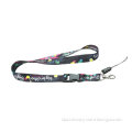 20mm Heat Transfer Sublimation Id Card Holder Lanyard With Zinc Alloy Hook 30059